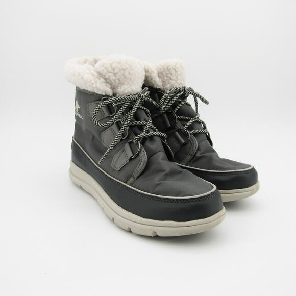 Sorel Explorer II Joan Boots Womens Size 8 Waterproof Faux Fur Winter Snow 39 - Picture 4 of 9